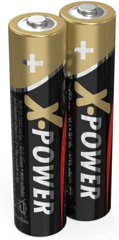 ANSMANN Piles alcalines X-Power Micro AAA (lot de 2) – Piles LR03 pour lampe de poche, télécommande, horloge numérique, etc. – Piles Micro AAA puis...
