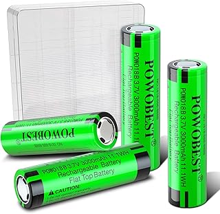 Batterie NiMH rechargeable 3,7V 3000mAh avec boîtier de protection