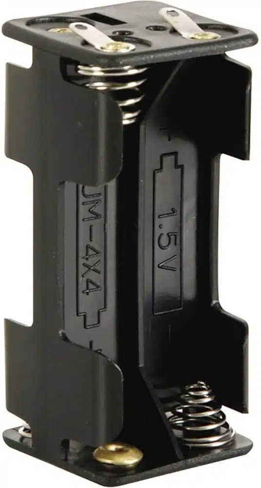 COUPLEUR DE 4 PILES AAA (LR3), AVEC COSSES A SOUDER