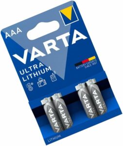 Pile AAA VARTA Varta x4 Lithium