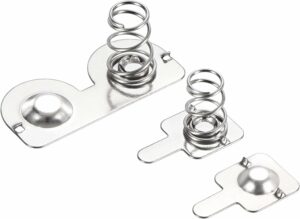 QUARKZMAN 10 Paires AA AAA Batterie Ressort Plaque et 20 Pièces AA Batterie Négatif à Positif Printemps Contact