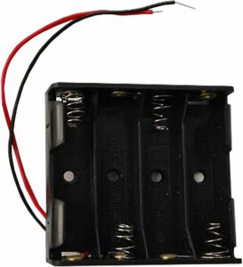 porte-piles 4 piles 6 V boîte de batterie pour 4 piles AA 6 V