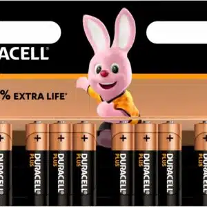 Duracell Lot de 10 Piles alcalines AA 1,5 V LR6