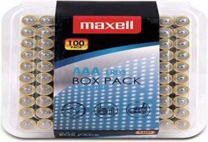Pack de 100 Piles AAA Alkaline LR03 AAA