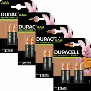Duracell Pile Rechargeable AAA x 16