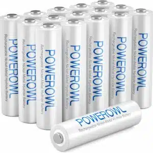 Piles AAA Rechargeables, Lot de 16 piles rechargeables pas cher