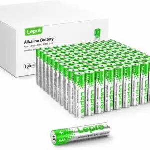Piles Alcalines AAA - Lot de 100 Piles AAA 1,5V LR03 Piles AAA -1200mAh - Batteries AAA pour Le Quotidien, Ultra Alcalines Piles Anti-Fuite, Anti-Corrosion Idéale pour Jouet, Réveil, Télécommande