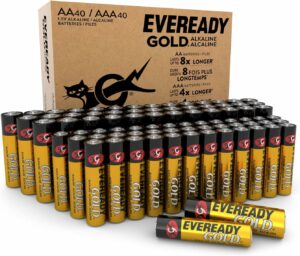 Pack Combo 80 Piles AA et AAA – Piles Alcalines AA + AAA