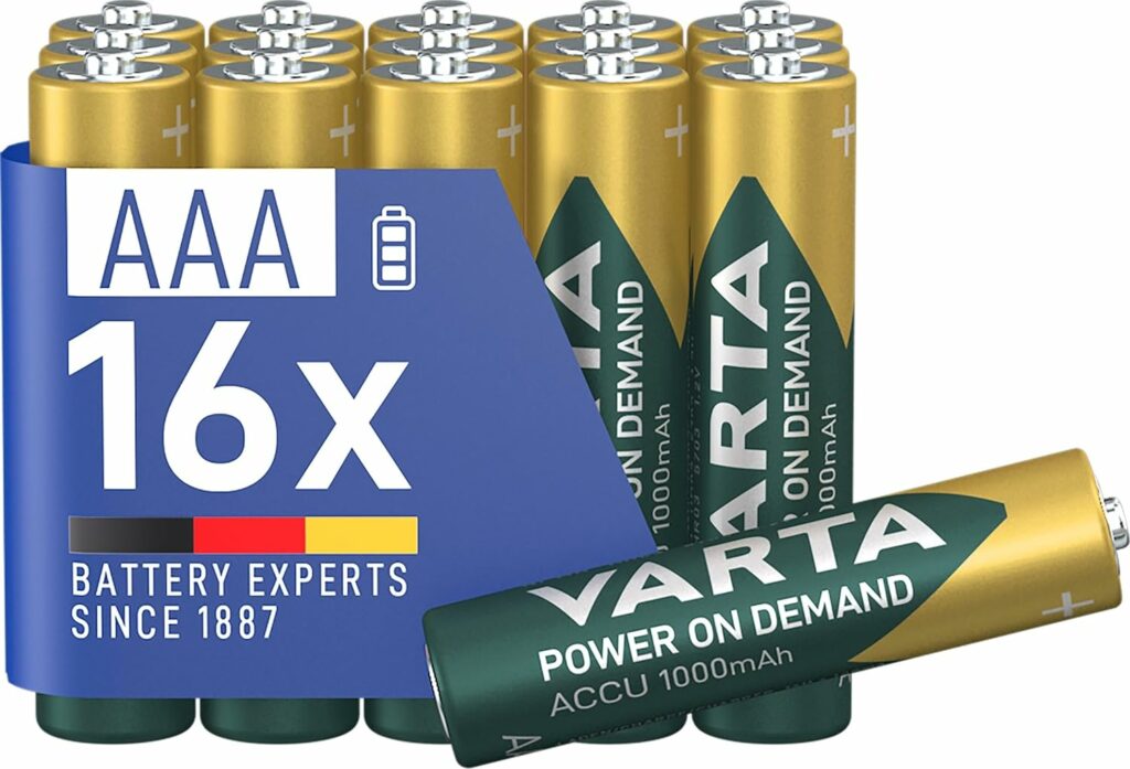 varta aaa pile rechargeable
