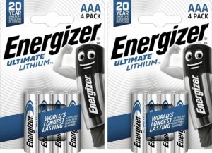 Energizer Ultimate L92 AAA Pile au lithium (lot de 8)