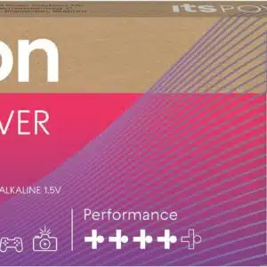 ITSON, AAA Piles alcalines, Paquet de 10, pour horloges, Torches, télécommandes, Emballage sans Plastique, LR03IPO/10CB