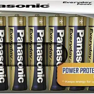 Lot 20 piles AAA Panasonic - Piles AAA EVERYDAY POWER