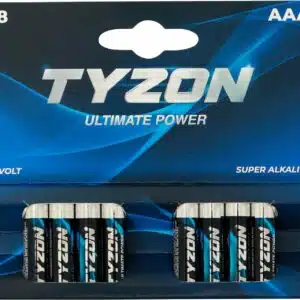 Lot de 8 Piles AAA pas cher - Piles alcalines durables pour appareils ménagers