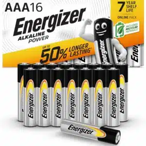 Pile AAA Energizer Alkaline Power Pack de 16 piles AAA