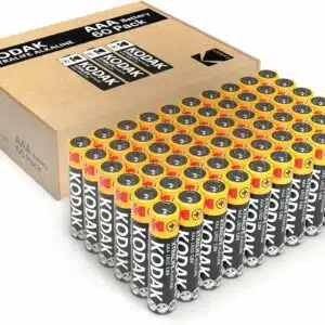 Piles AAA Kodak XTRALIFE - Lot de 60 Piles AAA Kodak