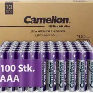 Lot 100 piles AAA Ultra alcaline (100 x AAA)