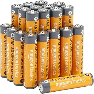 Lot de 20 piles alcalines AAA haute performance 1,5 V