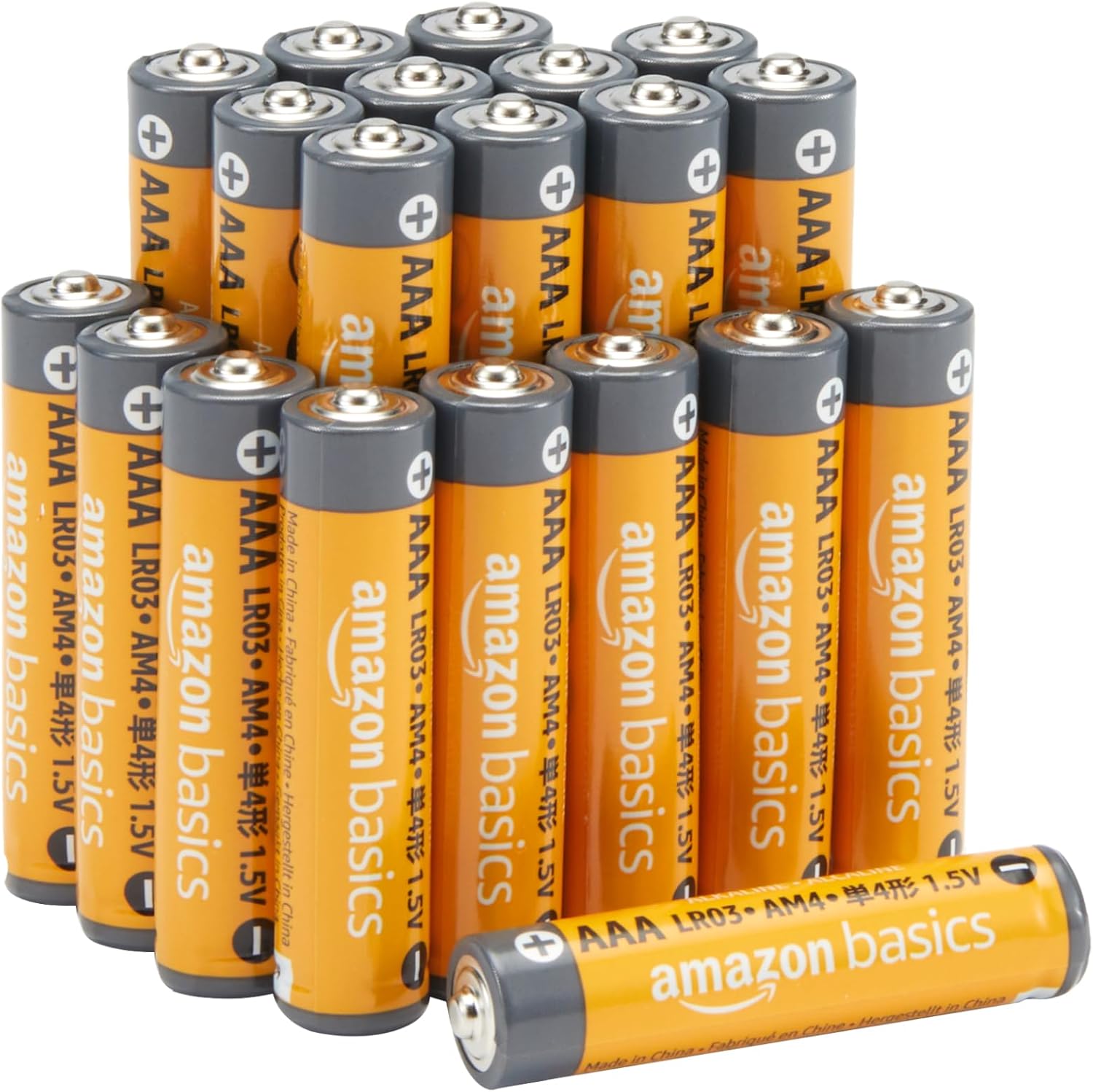 Lot de 20 piles alcalines AAA haute performance 1,5 V - vue 2