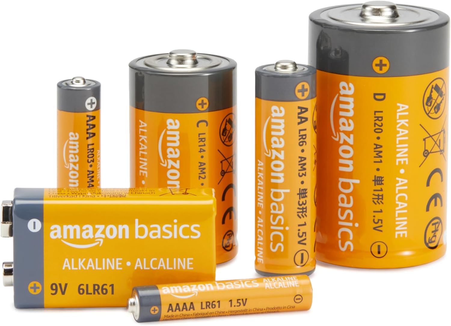 Lot de 20 piles alcalines AAA haute performance 1,5 V - vue 5