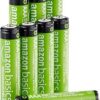 Lot de 8 piles rechargeables AAA NiMH 800 mAh