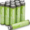 Lot de 12 piles rechargeables AAA NiMH 850 mAh, haute capacité