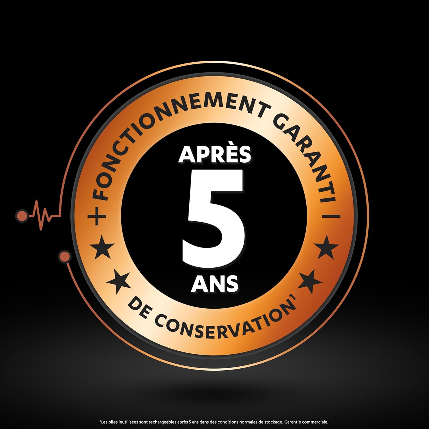 Piles rechargeables AAA Duracell 750 mAh, lot de 4, pré-chargées - vue 4