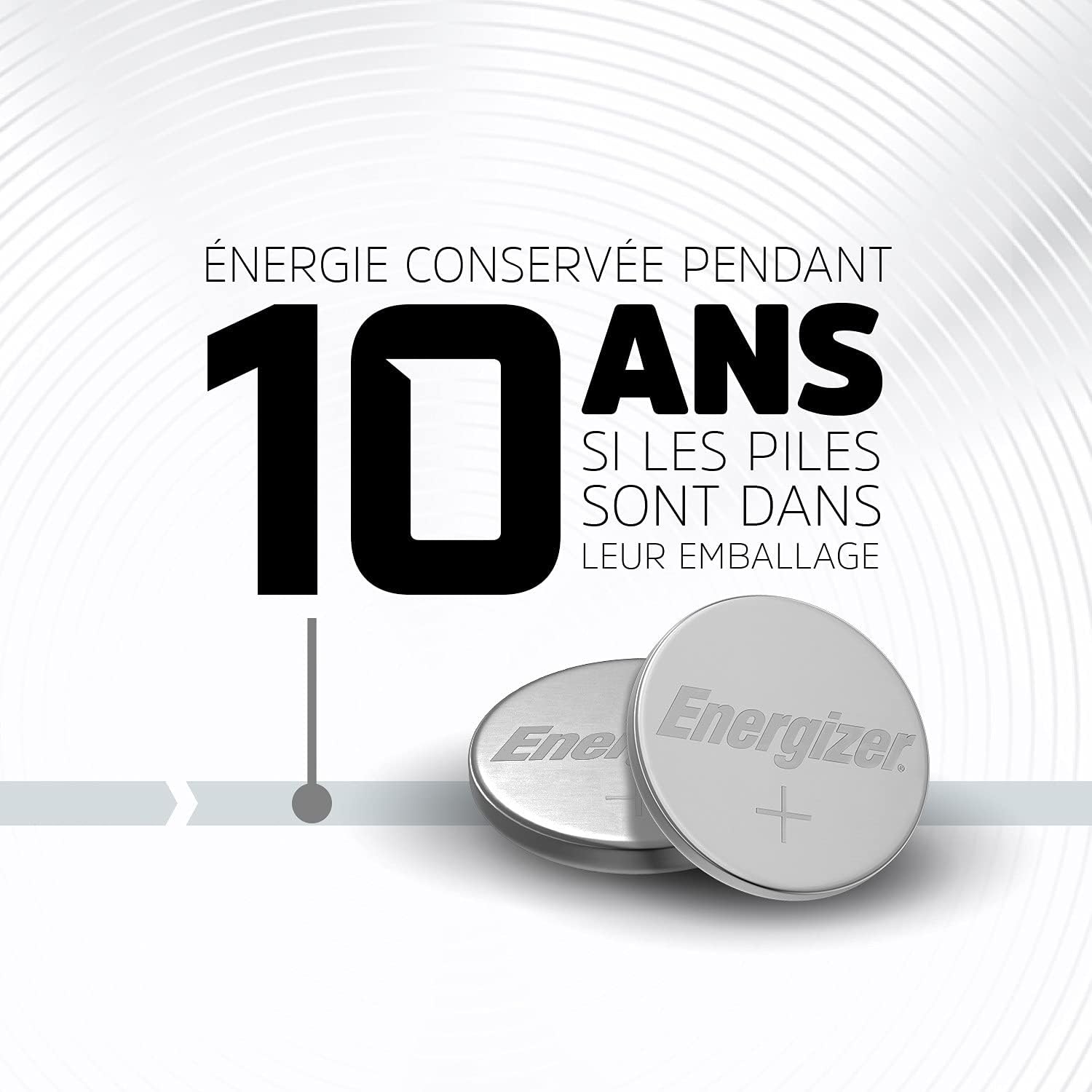 Energizer Lithium CR2025 Pile Bouton 3V Lot de 4 pour clés et montres - vue 4