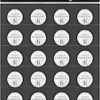 Lot de 20 piles bouton CR2032 au lithium 3V