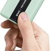 Batterie externe 20000mAh 22.5W Power Bank avec LED Display Vert