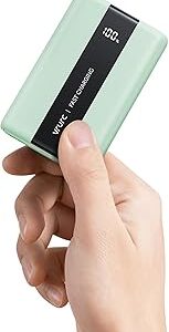 Batterie externe 20000mAh 22.5W Power Bank avec LED Display Vert