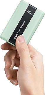 Batterie externe 20000mAh 22.5W Power Bank avec LED Display Vert