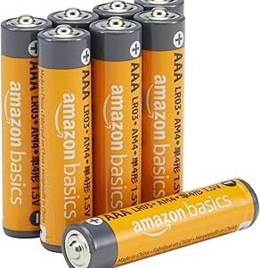 Lot de 8 piles alcalines AAA haute performance 1,5 V
