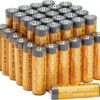 Lot de 36 piles alcalines AA haute performance 1,5 V