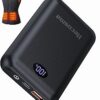 Batterie externe 7,4V 16000mAh pour gilet chauffant avec écran LED