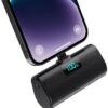 Mini batterie externe 5200 mAh 20W PD avec affichage LCD