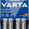 Piles AA Ultra Lithium 1,5V, lot de 4 pour appareils photo