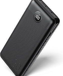 Batterie externe 30000mAh PD20W QC3.0 charge rapide avec affichage LED